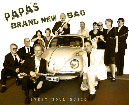 Papas Brand New Bag und das Papa Mobil
